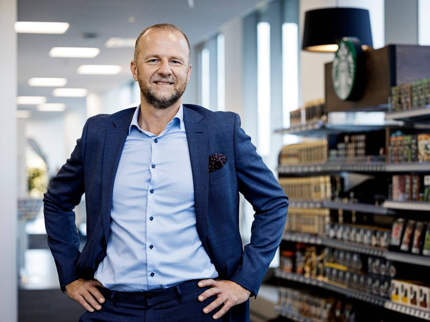 "Mange råvarepriser er stadig høje, og usikkerheden vil højst sandsynligt fortsætte,” vurderer Thomas Blomqvist, landedirektør for Nestlé i Danmark. | Foto: Søren Svendsen