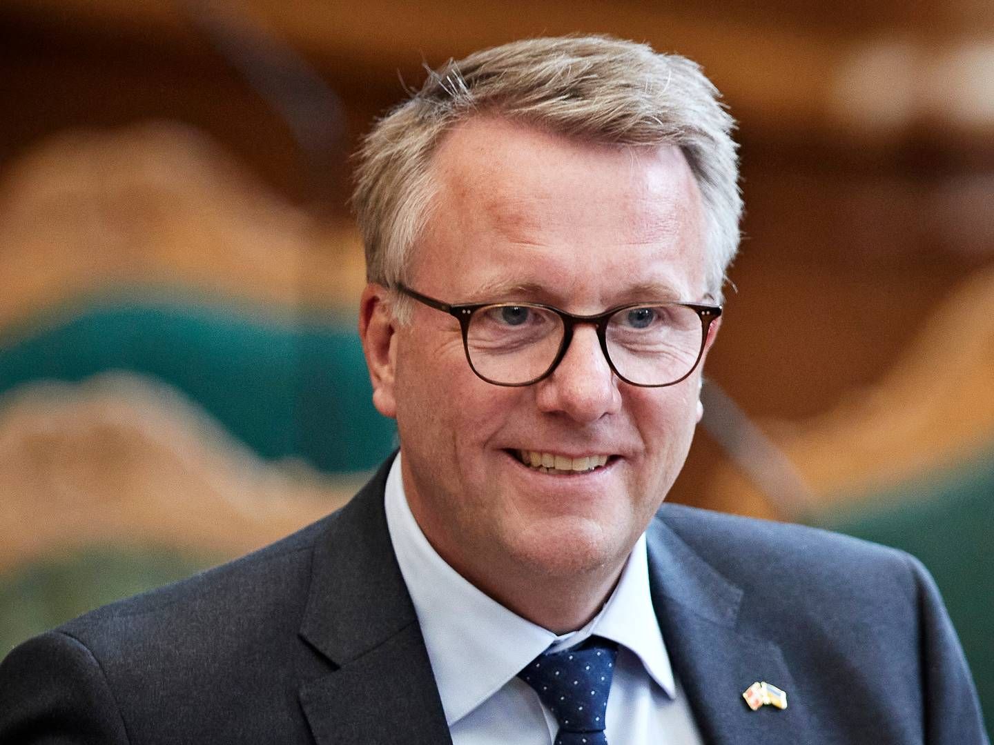 Erhvervsminister Morten Bødskov er tilfreds med den klimaaftale for skibsfarten, som er landet i IMO fredag. | Foto: Jens Dresling/Ritzau Scanpix