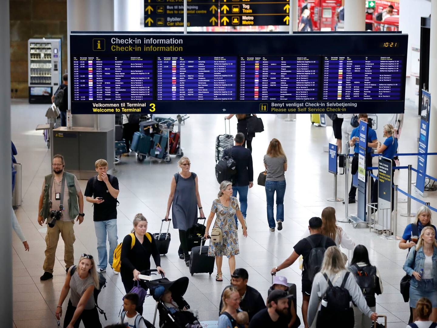 Naviair har nu en vagtplan på plads for sommeren, som skal sikre, at der ikke kommer til at mangle flyveledere. | Foto: Jens Dresling/Ritzau Scanpix