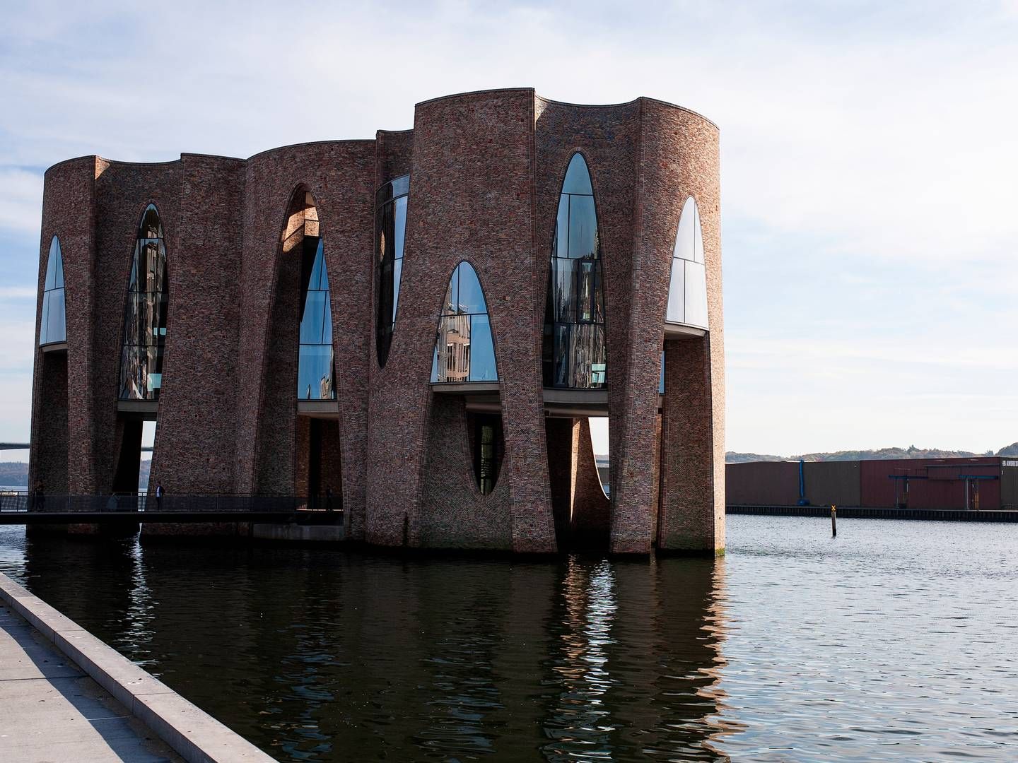 Fjordenhus i Vejle, der fungerer som hovedsæde for Kirk Kapital | Foto: Hanne Boock
