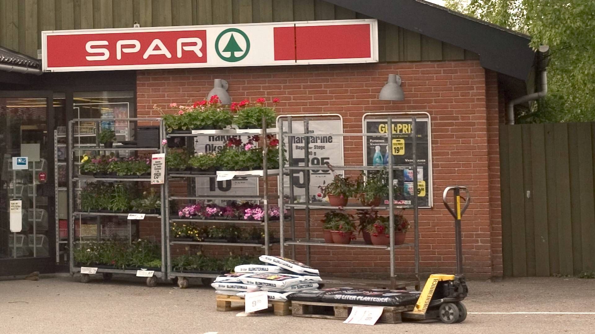 Borgerne i Starup skal i august diskutere, om de ønsker en konkurrent til den lokale Spar eller ej. | Foto: Nicolai Svane/Ritzau Scanpix