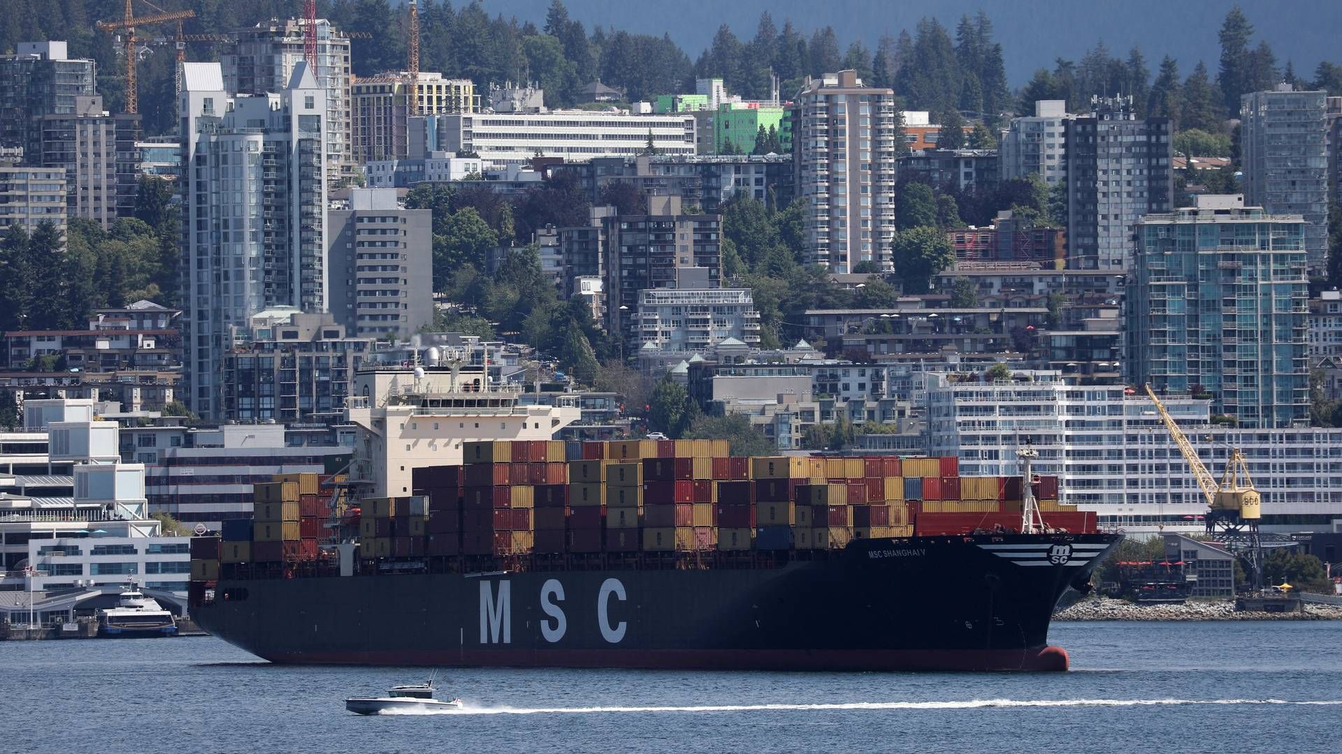 Der blev registeret 185 køb og salg af containerskibe i første halvår - næsten dobbelt så mange som det foregående halvår. | Foto: Chris Helgren/Reuters/Ritzau Scanpix