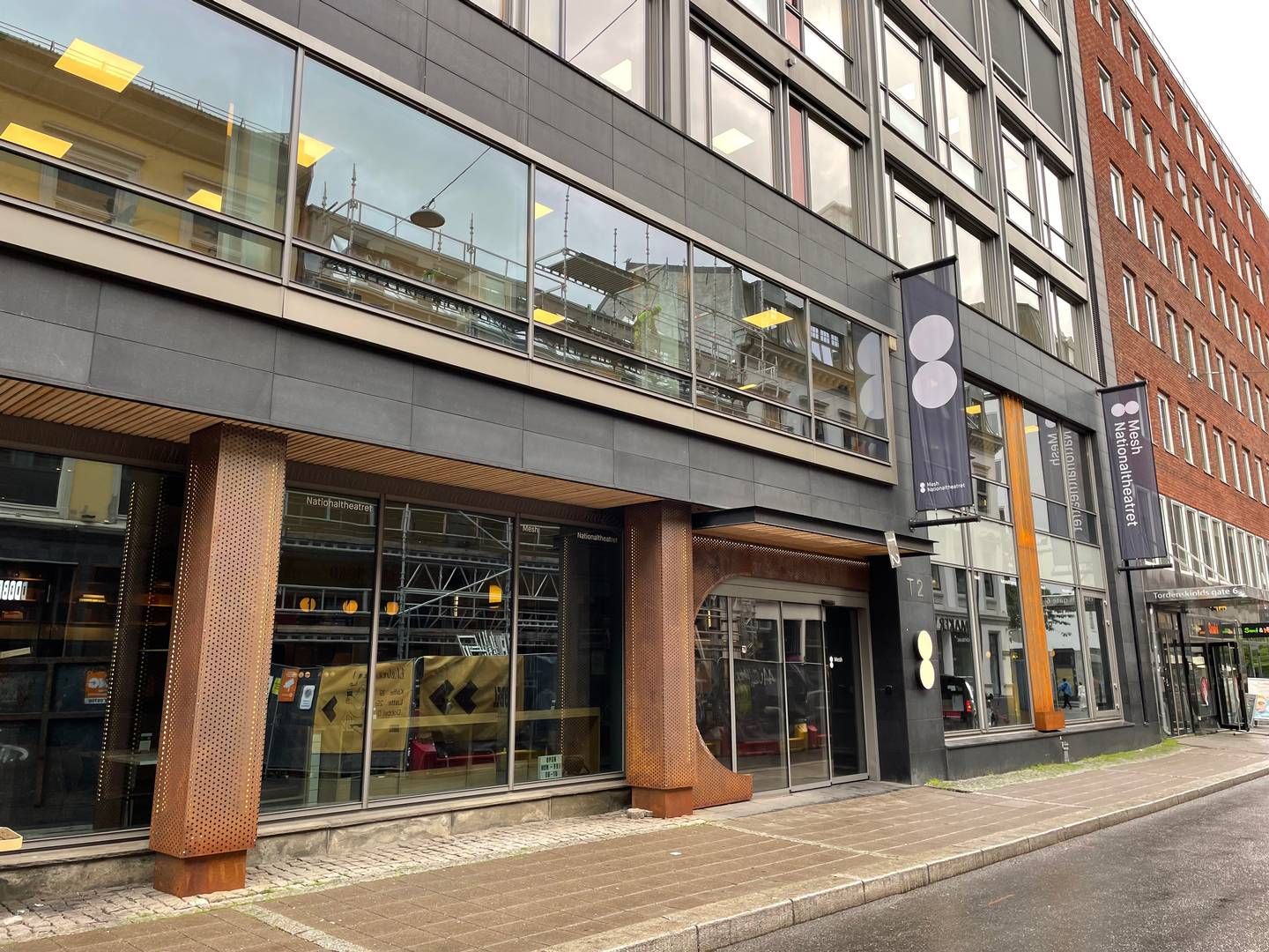 MESH: Lexolve holder til i Mesh Nationaltheatret i Tordenskiolds gate 2 i Oslo. | Foto: Stian Olsen/AdvokatWatch