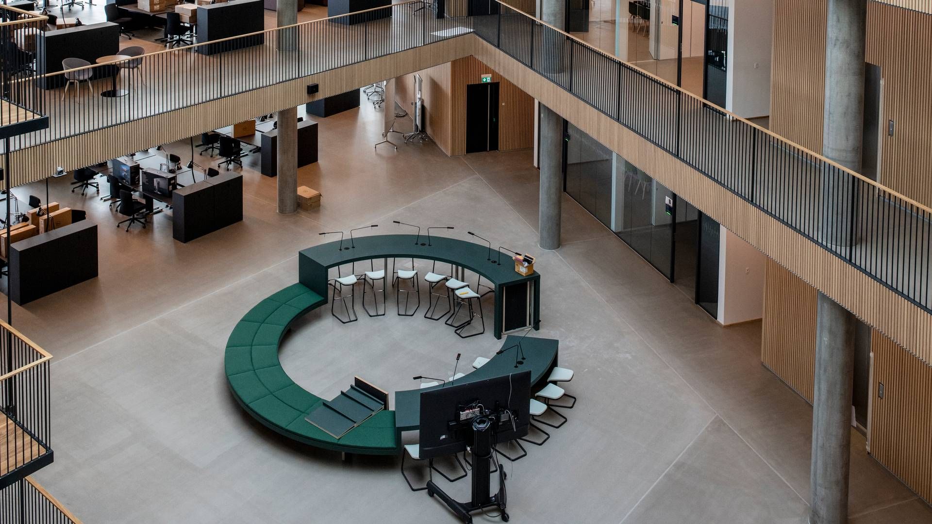 Jyllands-Posten har hovedsæde i mediebyen i Aarhus. | Foto: Joachim Ladefoged/Ritzau Scanpix
