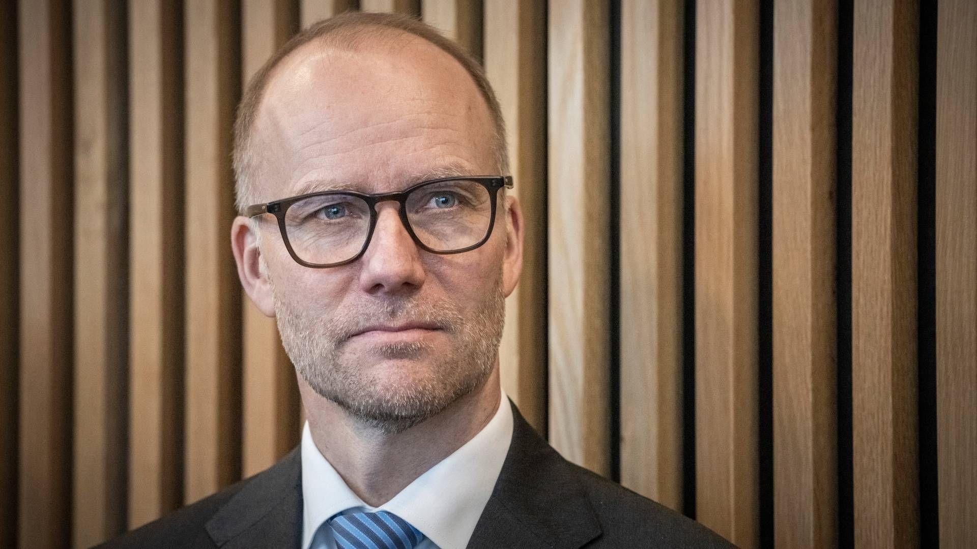 Kjetel Digre, CEO i Aker Solutions sier markedsutsiktene generelt sett er positive til tross for kostnadsinflasjon og begrensninger i forsyningskjeden. | Foto: Ole Berg-Rusten / NTB