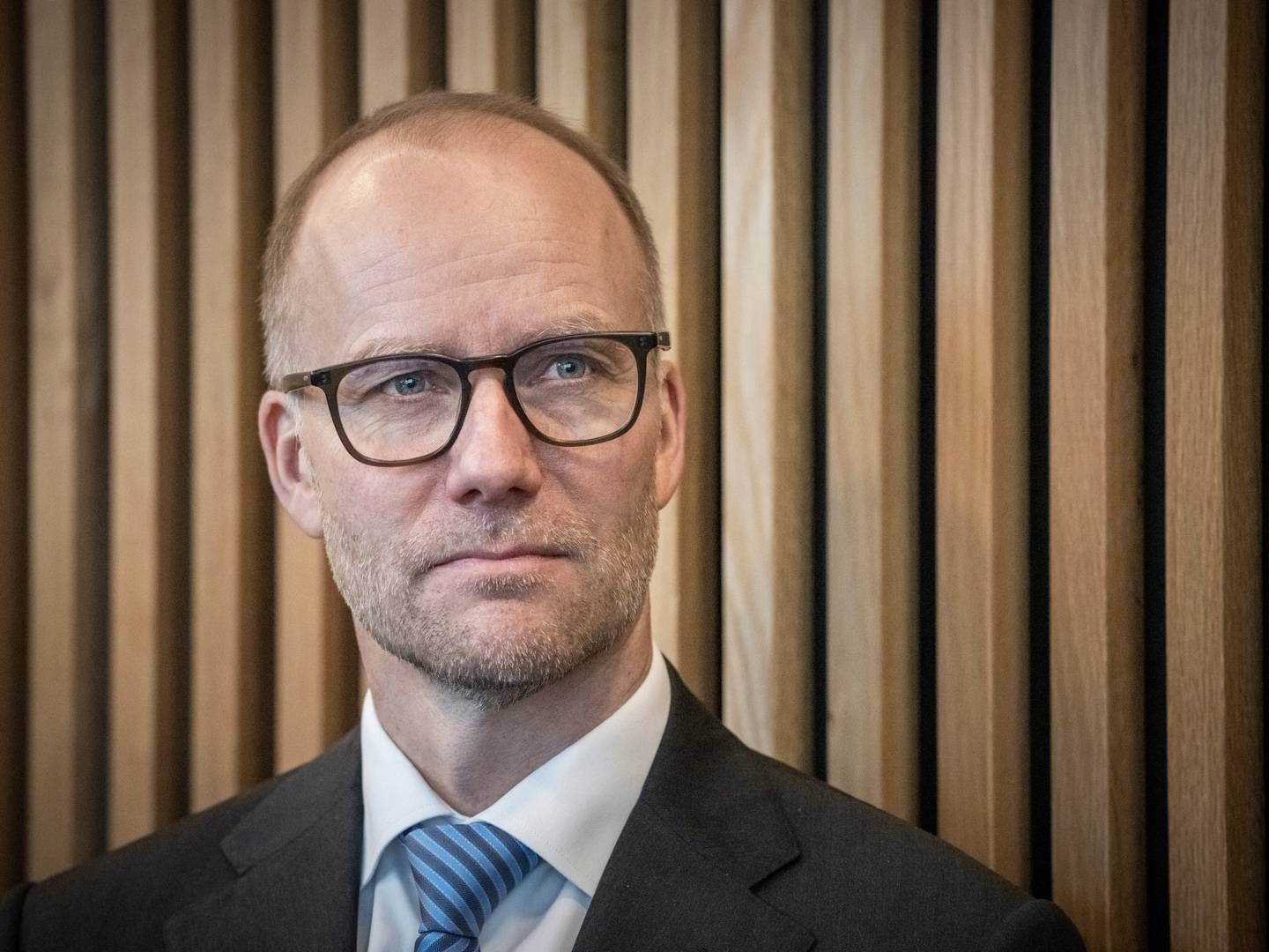 Kjetel Digre, CEO i Aker Solutions sier markedsutsiktene generelt sett er positive til tross for kostnadsinflasjon og begrensninger i forsyningskjeden. | Foto: Ole Berg-Rusten / NTB