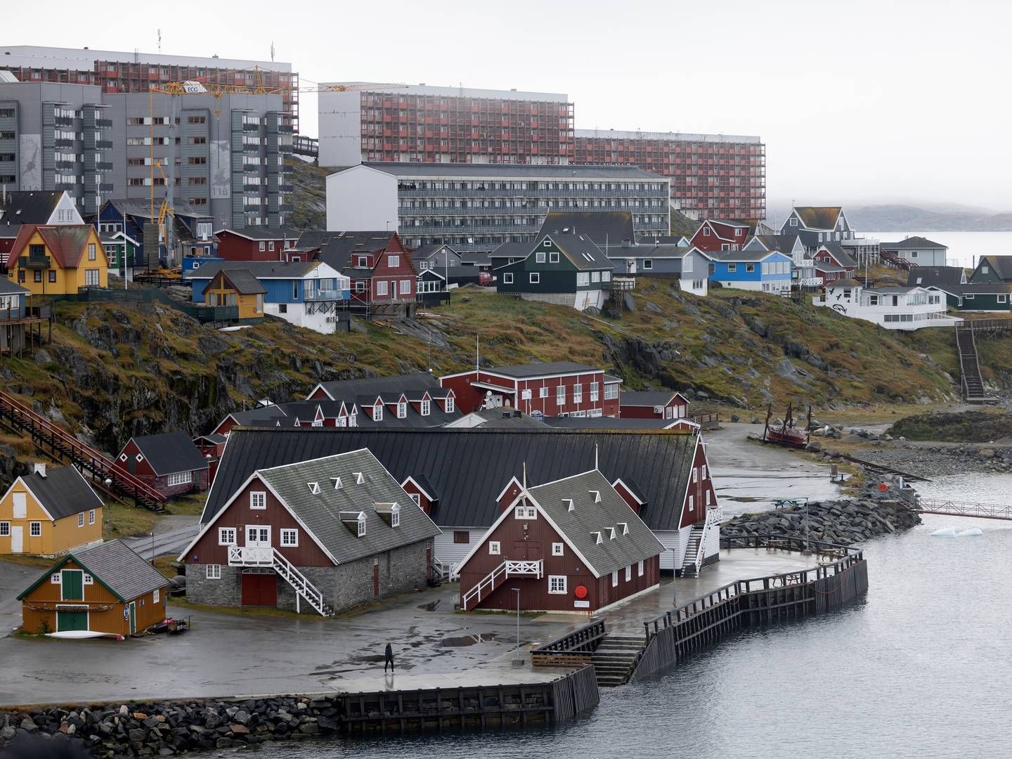 Kirk Larsen & Ascanius udvider i Nuuk. | Foto: Thomas Borberg