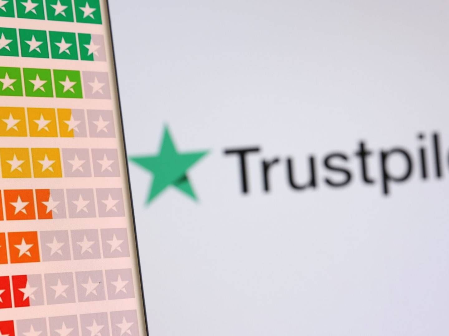 Trustpilot er en hjemmeside, hvor forbrugere kan give anmeldelser til en virksomhed eller et brand. | Foto: Dado Ruvic/reuters/ritzau Scanpix