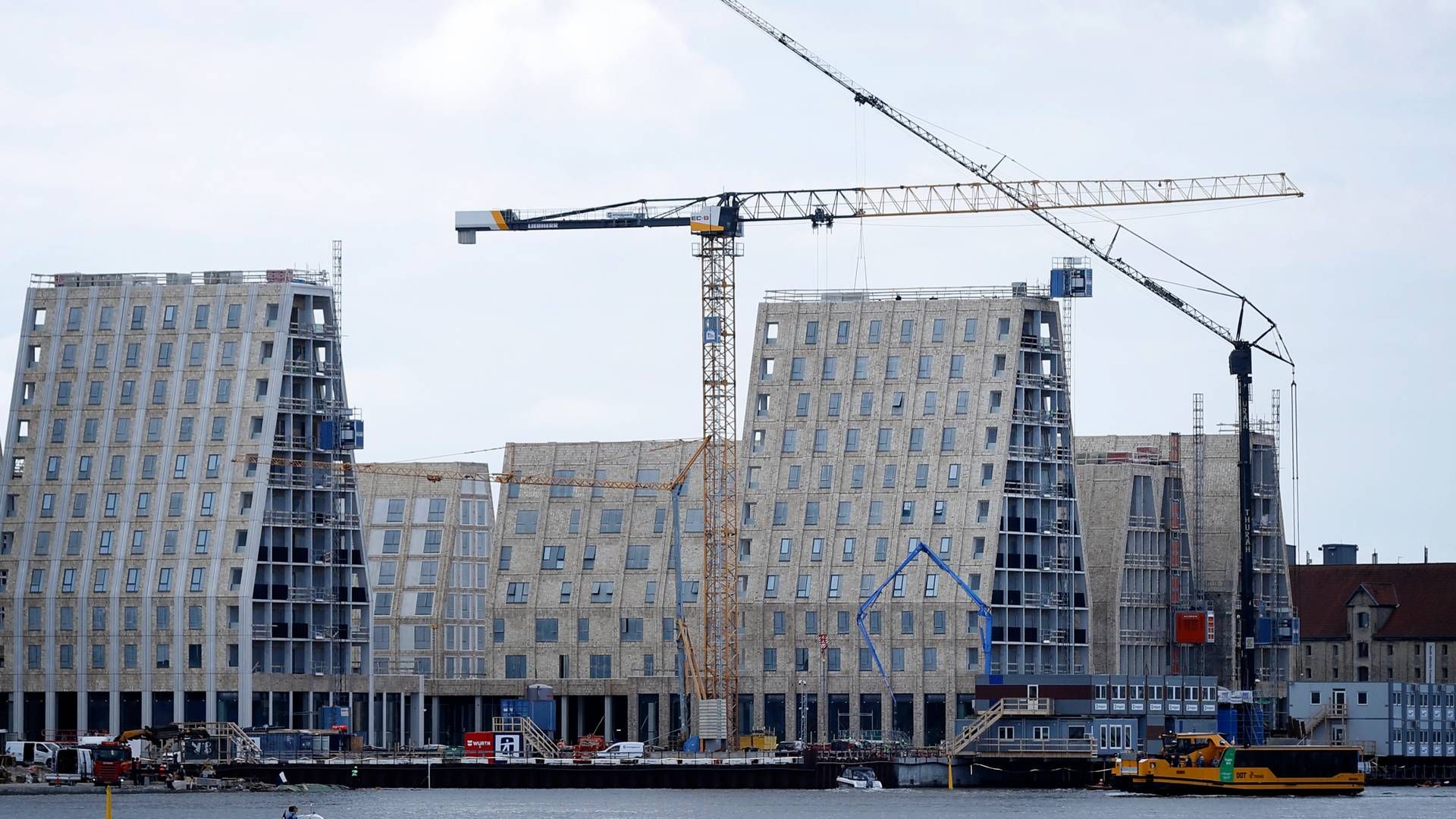 Byggebranchen tegner sig sammen med servicebranchen for 63 pct. af det samlede antal konkurser. | Foto: Jens Dresling/Ritzau Scanpix