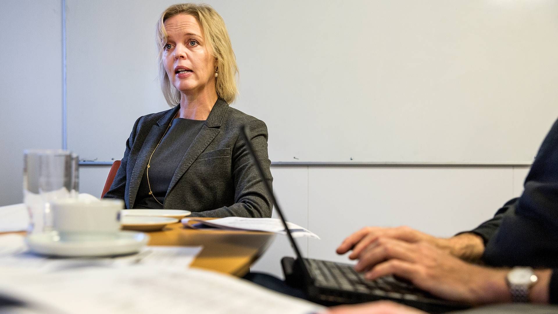 Pernille Erenbjerg fotograferet fra sin tid som topchef i TDC. | Foto: Bidstrup Stine/Ritzau Scanpix