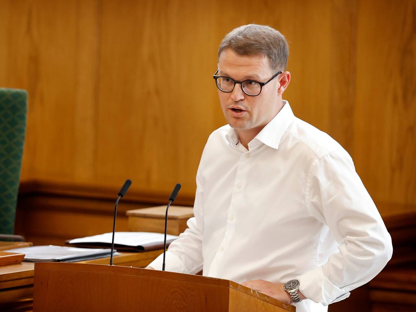 Christian Rabjerg Madsen er politisk ordfører for Socialdemokratiet. | Foto: Jens Dresling/Ritzau Scanpix