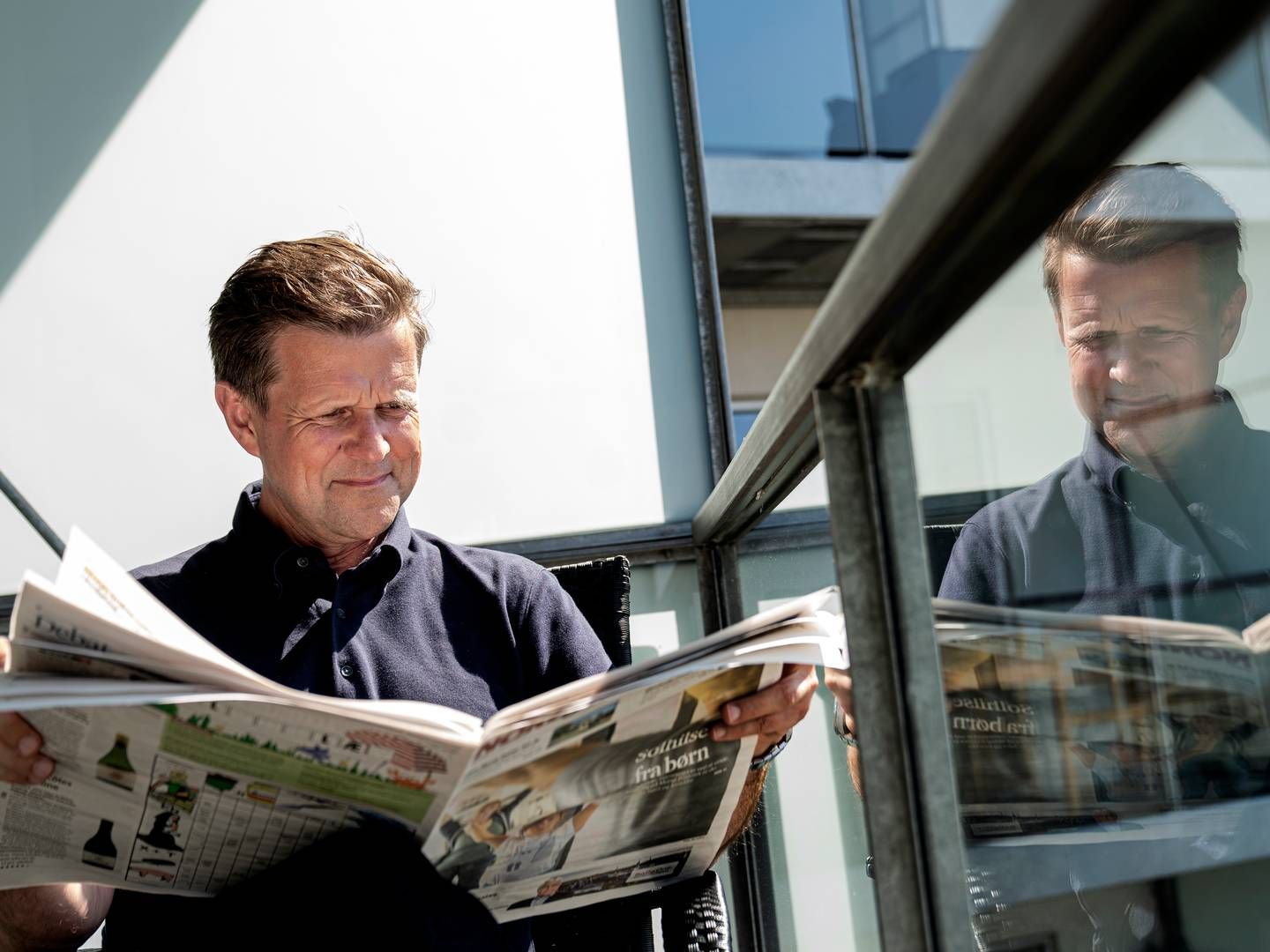 Karl Erik Stougaard kom for tre år siden til Det Nordjyske Mediehus fra jobbet som chefredaktør på Euroman. Lige om lidt rykker han til Fyns Amts Avis som ny ansv. chefredaktør på JFM-mediet. | Foto: Stine Bidstrup/Ritzau Scanpix