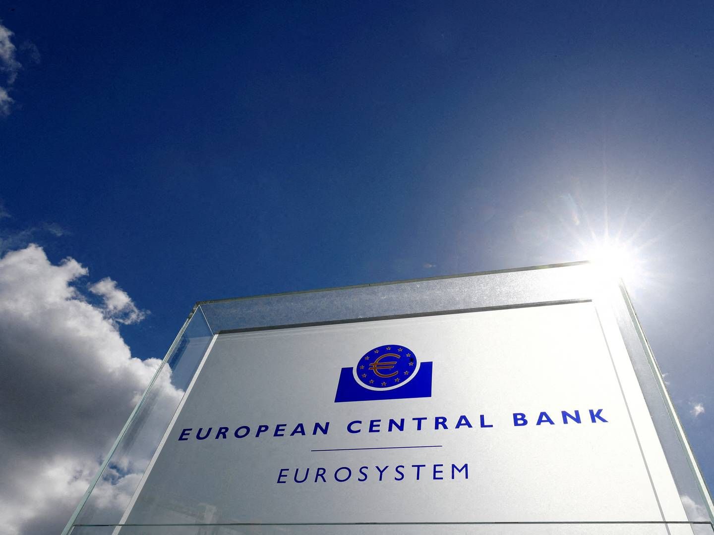 Økonomer forventer at ECB sætter renten op et par gange inden det bliver september. | Foto: Kai Pfaffenbach/Reuters/Ritzau Scanpix