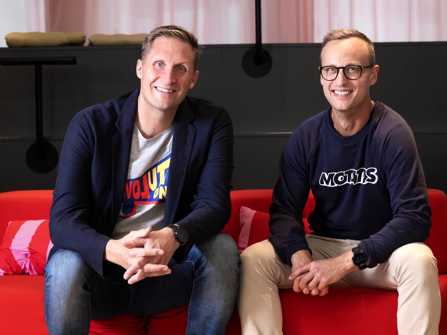 De to adm. direktører i Motatos, Karl Andersson (t.v.) og Peter Beckius (t.h.) | Foto: Pr