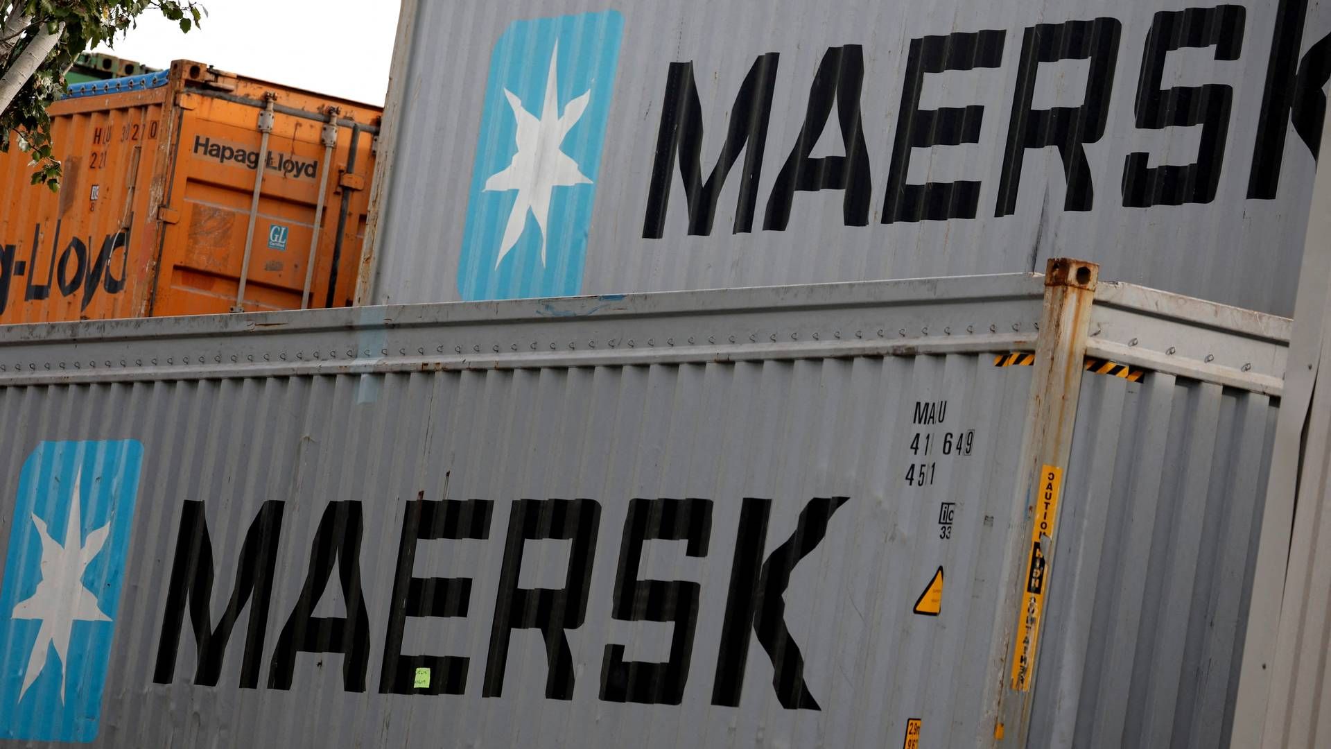 Mærsk ejede knap en tredjedel af havneselskabet Global Ports, men solgte sin andel, da Rusland invaderede Ukraine. Siden da er antallet af containere i selskabets havne faldet drastisk. | Foto: Albert Gea/Reuters/Ritzau Scanpix