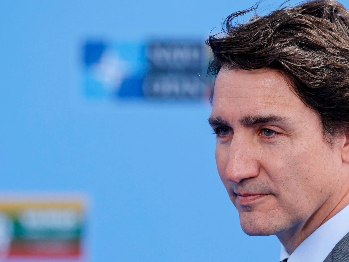 Canadas premierminister Justin Trudeau holdt møde om situationen i de canadiske havne på vestkysten onsdag. | Foto: Ludovic Marin/AFP/Ritzau Scanpix