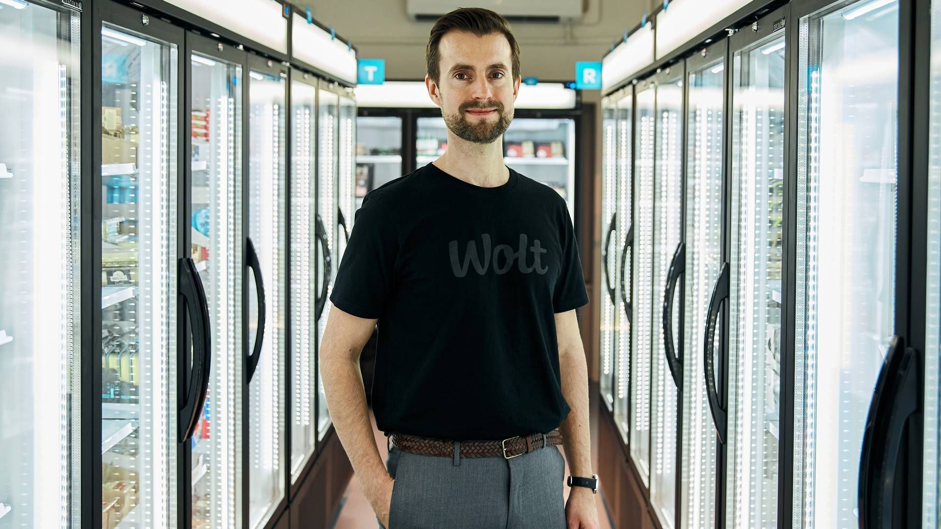 Mikkel Freiesleben, der tidligere har været en del af ledelsen i Aldi i Danmark, har stået i spidsen for Wolt Market siden opstarten i midten af 2021. | Foto: Wolt Market/pr