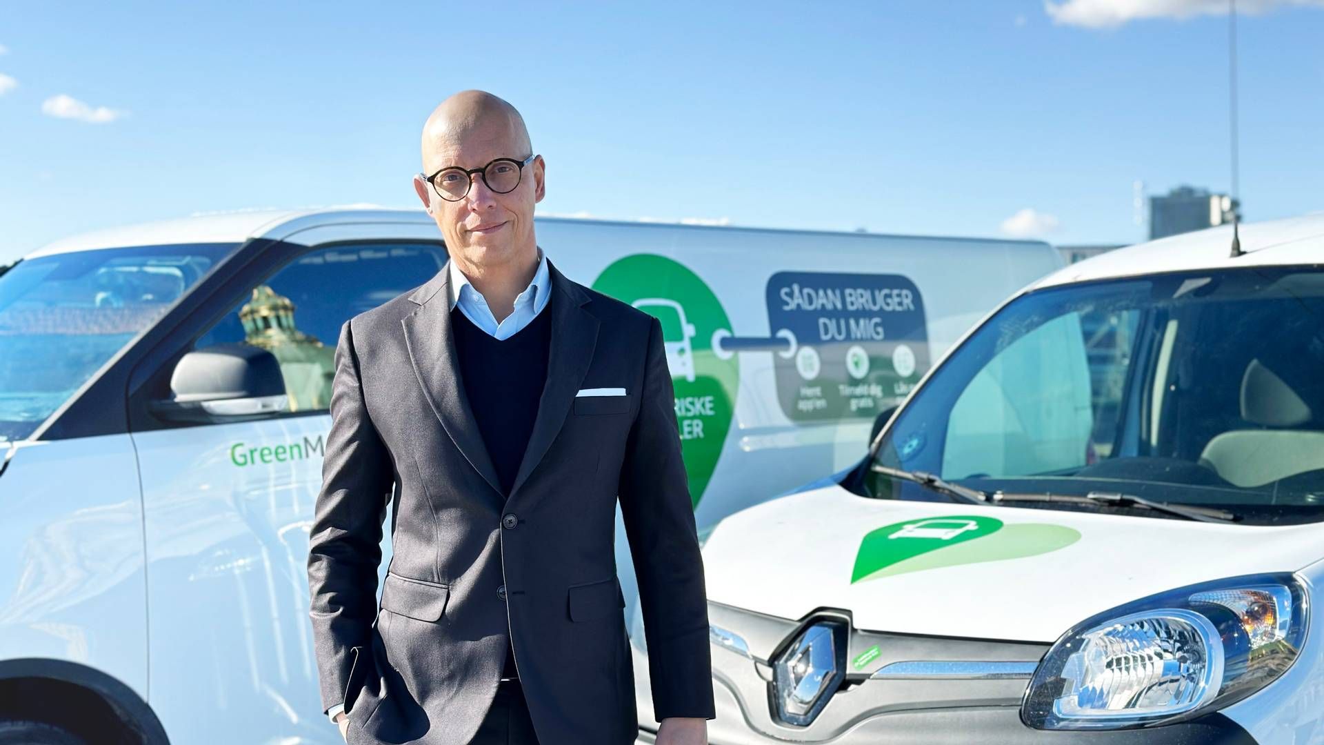 48-årige Kasper Gjedsted startede som adm. direktør i Greenmobility 6. marts. | Foto: Pr / Greenmobility