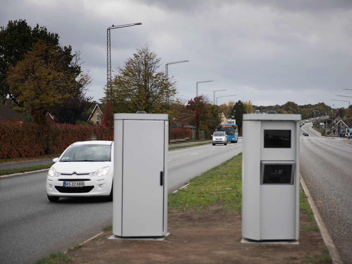 De 20 stærekasser rundt om i Danmark blitzer færre bilister, viser nye tal. | Foto: Laura Bisgaard Krogh/Ritzau Scanpix