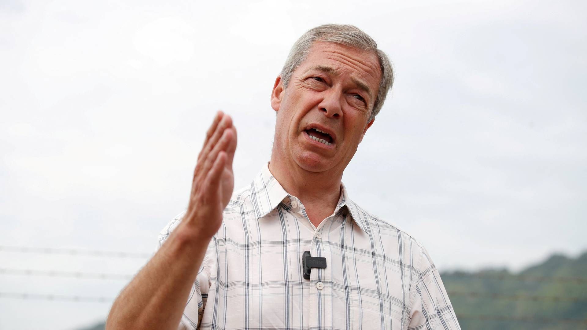 Den forhenværende politiker Nigel Farage var en af drivkrafterne bag Storbritanniens afsked med EU. | Foto: Matthew Childs/Reuters/Ritzau Scanpix