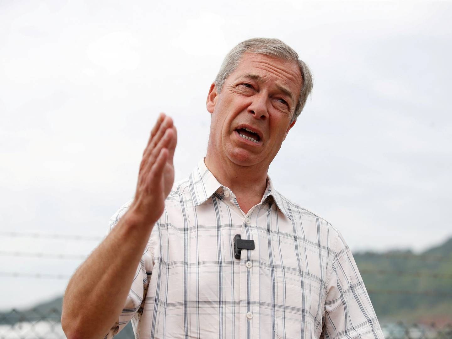 Den forhenværende politiker Nigel Farage var en af drivkrafterne bag Storbritanniens afsked med EU. | Foto: Matthew Childs/Reuters/Ritzau Scanpix