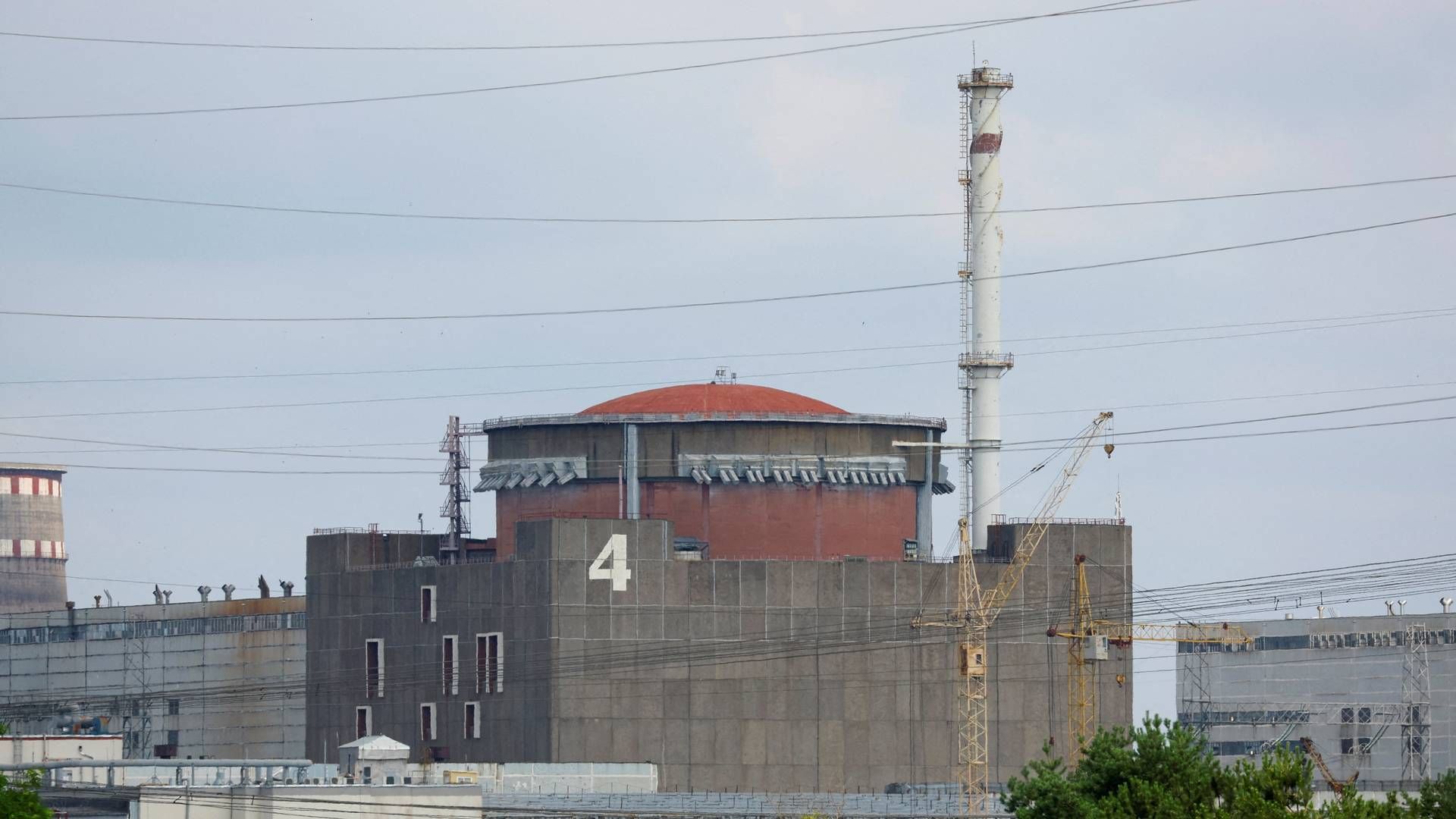The nuclear power plant in Zaporizjzja is the largest nuclear power plant in Europe. | Photo: Alexander Ermochenko/Reuters/Ritzau Scanpix