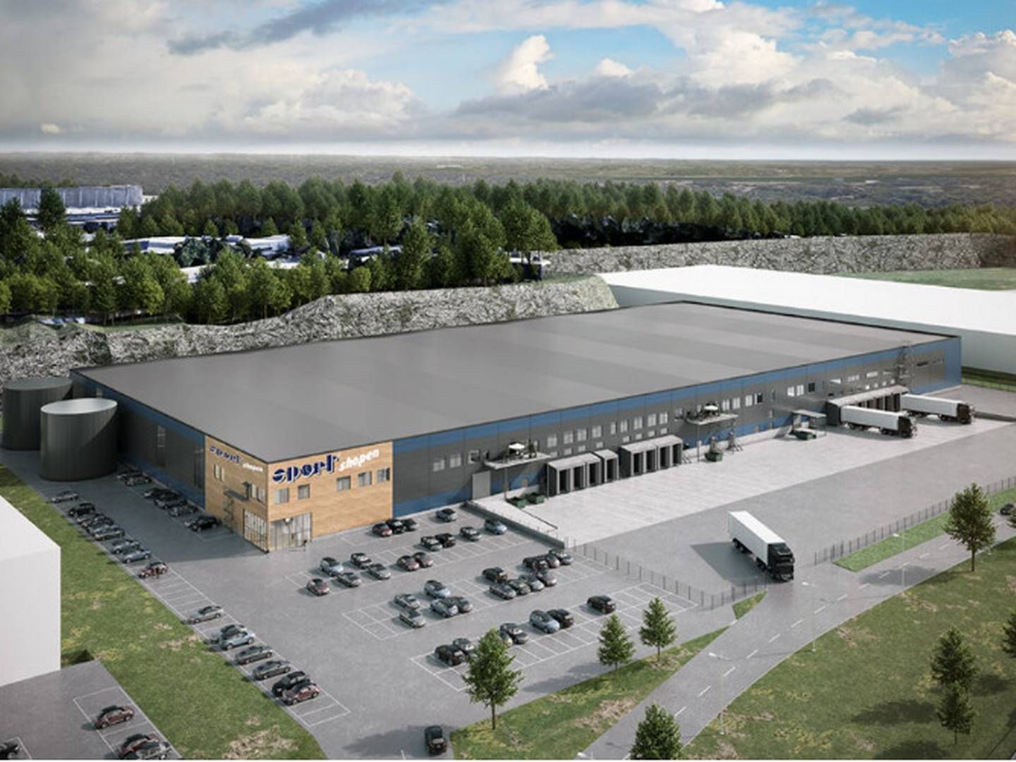 Sportshopen annoncerede i maj, at virksomheden åbner et 24.300 kvm stort logistik- og distributionscenter i Göteborg. | Foto: Sportshopen/pr