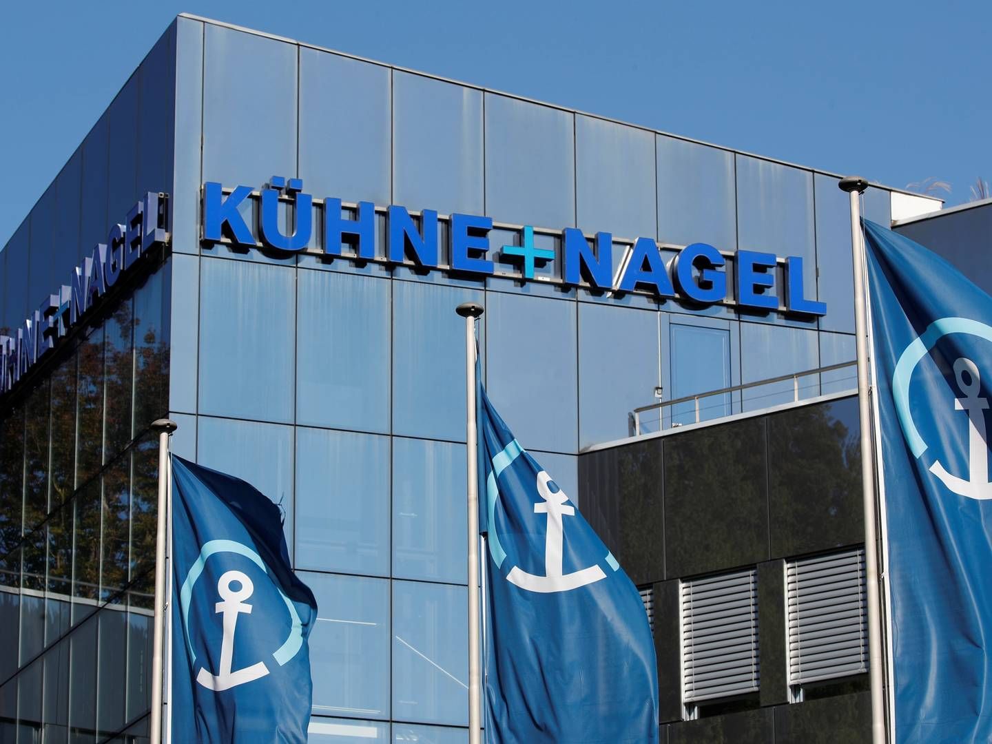 Schweiziske Kuehne+Nagel har tirsdag leveret halvårsregnskab ligesom danske DSV. | Foto: Arnd Wiegmann/Reuters/Ritzau Scanpix