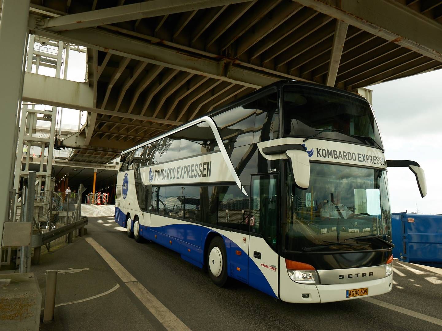 376.000 passagerer har rejst med Molslinjens Kombardo-busser i løbet af de første seks måneder i 2023. | Foto: PR / Molslinjen