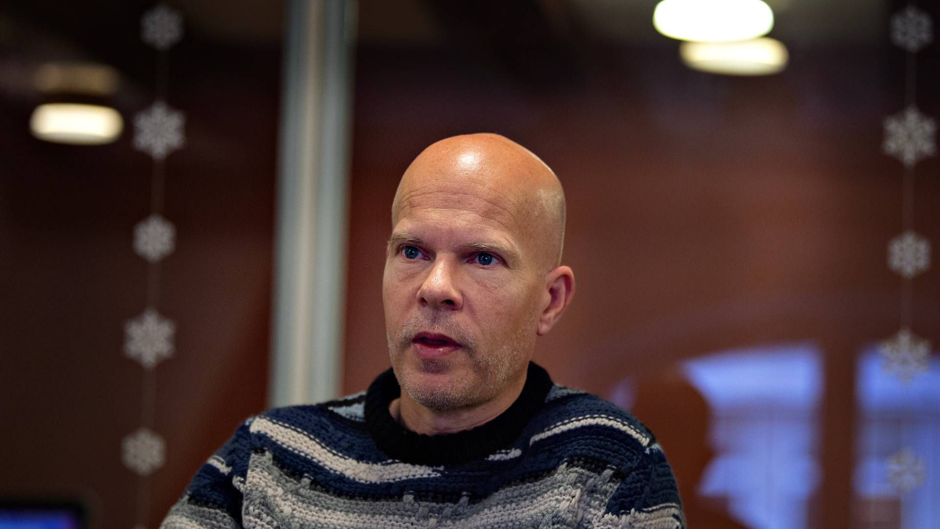 Michael Grønager, direktør for Chainalysis, der har indgået et samarbejde med norske DNB. | Foto: Brian Karmark/ERH