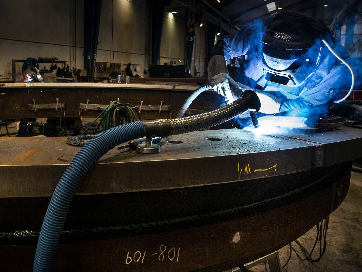 For fjerde år i træk har Bladt Industries underskud. 2022 blev med længder det værste år for den nordjyske stålgigant. | Foto: Jan Dagø