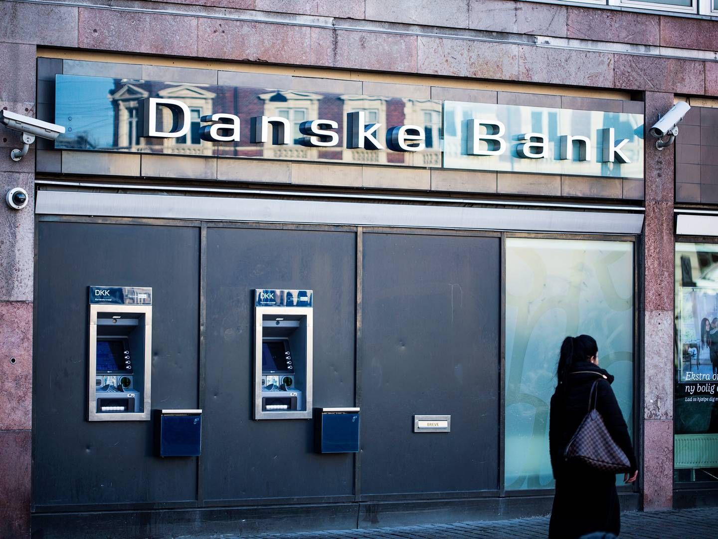 Bankkunder har vidt omfang holdt nallerne fra deres opsparerede penge, viser nye tal fra Nationalbanken. | Foto: Miriam Dalsgaard