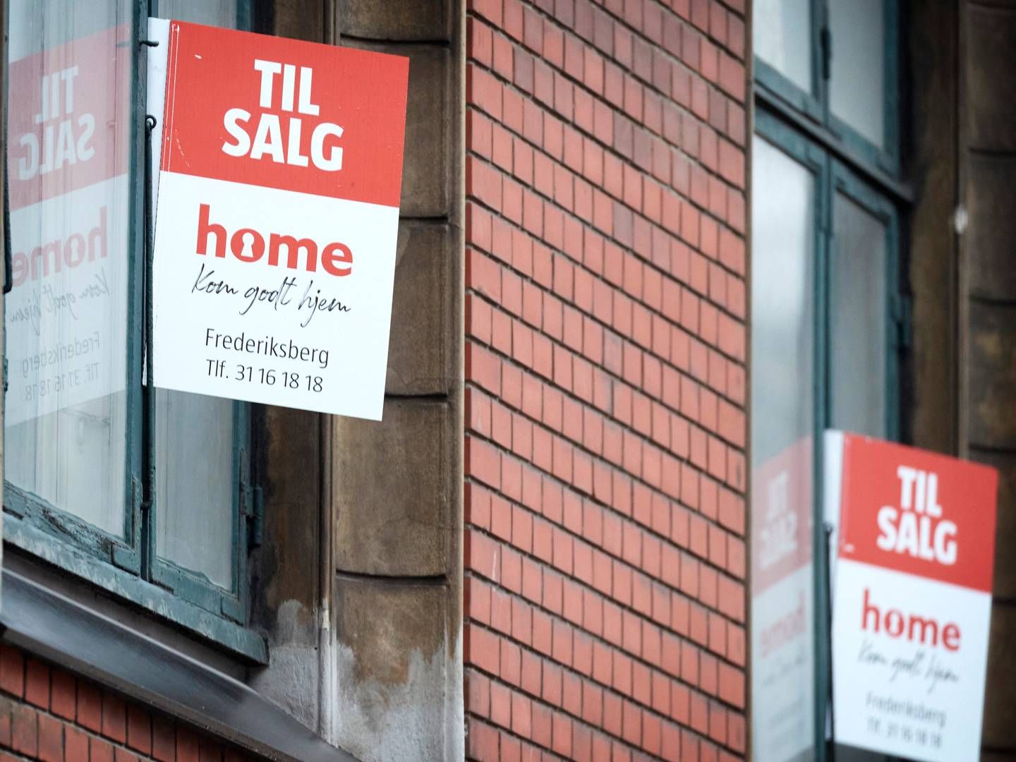 Færre danskere har købt ny bolig, hvilket sætter aftryk på den samlede realkreditgæld. | Foto: Jens Dresling