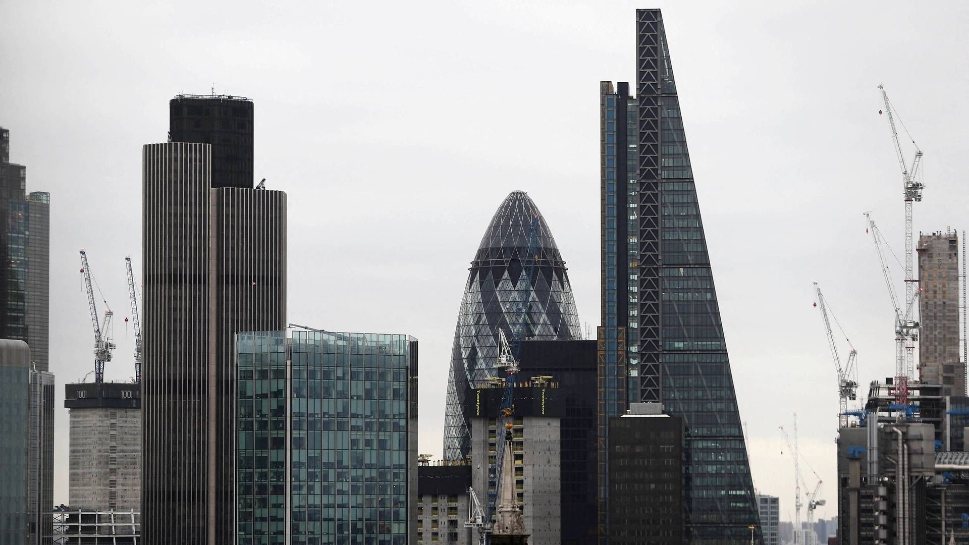 LAVT NIVÅ: Storbritannia og spesielt hovedstaden London er fortsatt Europas største eiendomsmarked til tross for tilbakegangen. Norge befinner seg på 11. plass i Europa ifølge MSCI. | Foto: Neil Hall