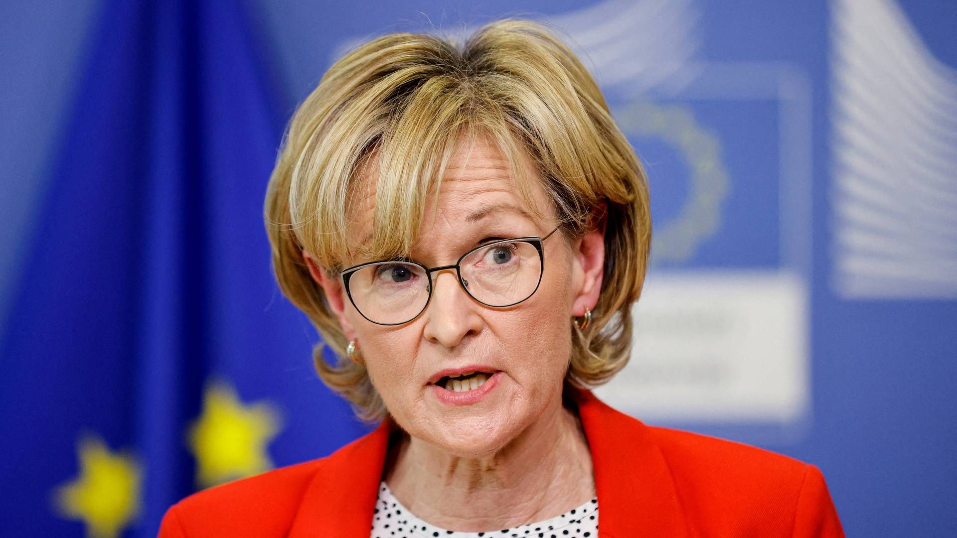 EU Commissioner for Financial Services Mairead McGuinness. | Photo: Johanna Geron/Reuters/Ritzau Scanpix