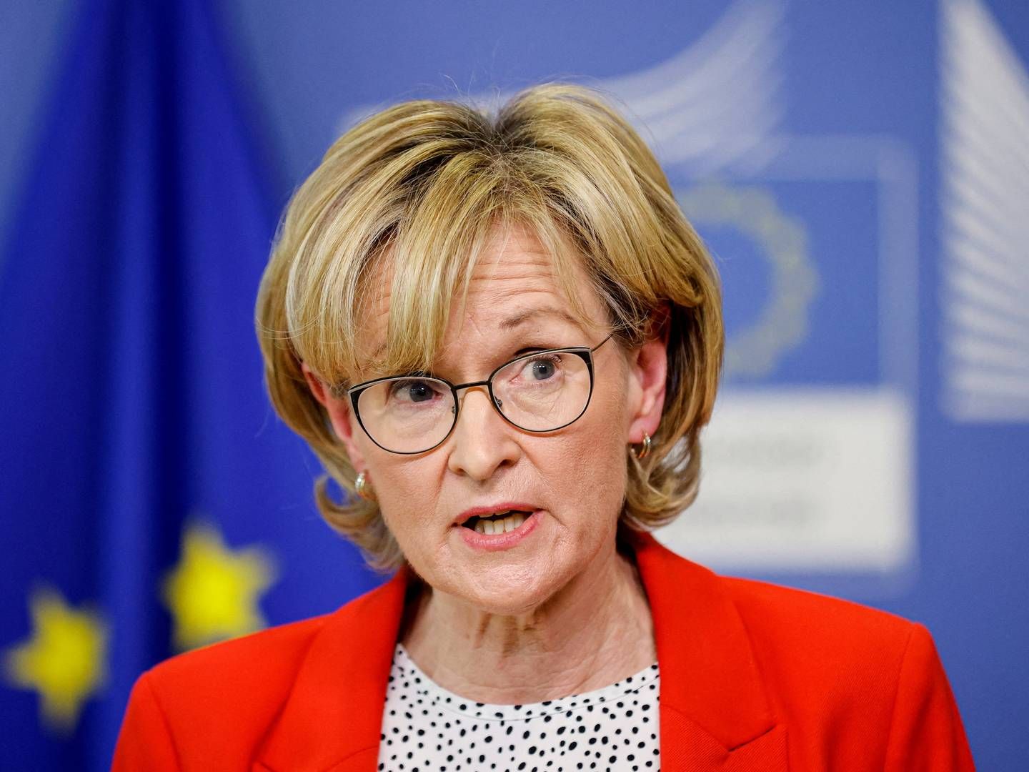 EU Commissioner for Financial Services Mairead McGuinness. | Photo: Johanna Geron/Reuters/Ritzau Scanpix