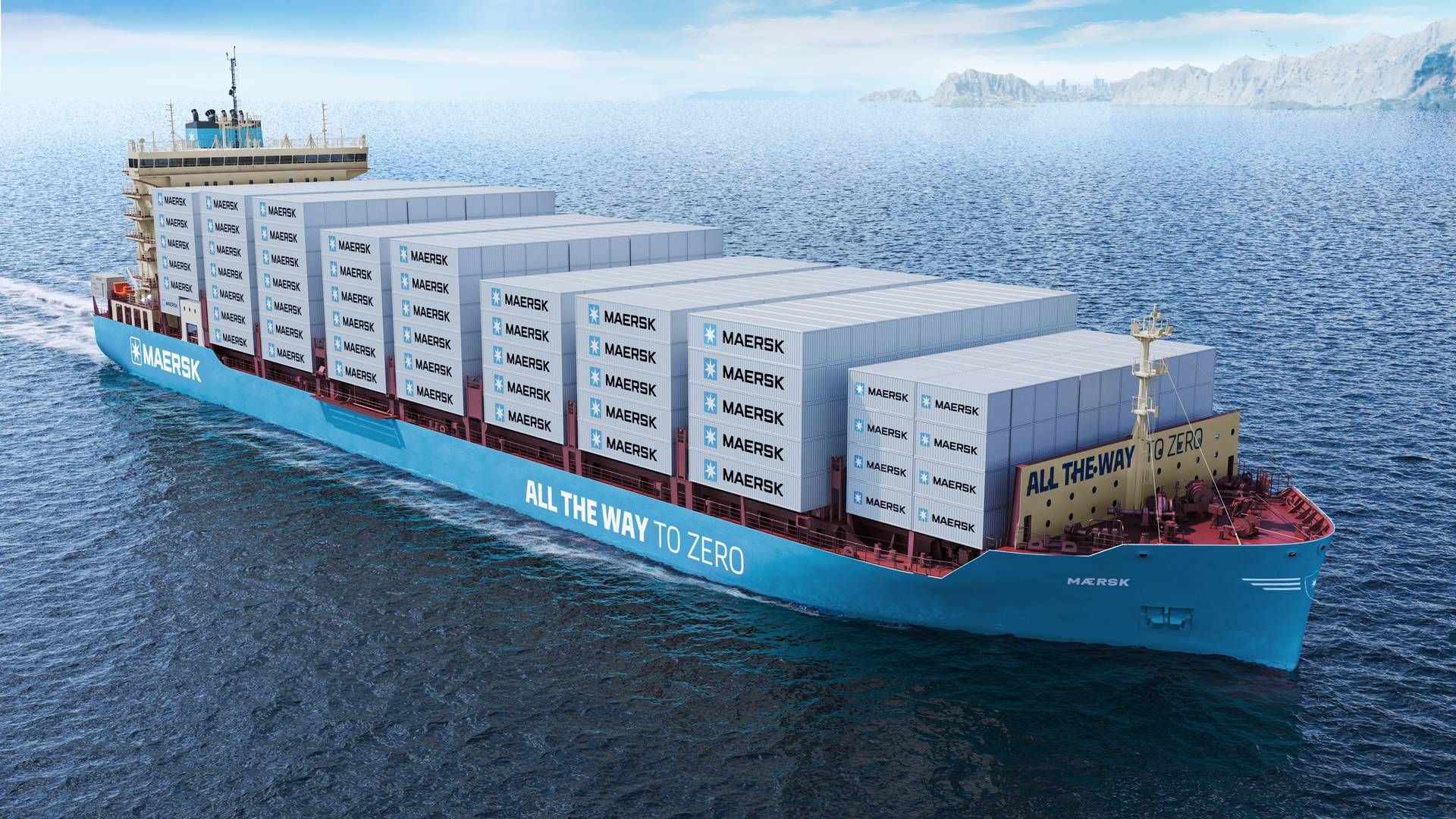 Maersk Solstice, the first ship to run on green methanol, is a small feeder ship. It is set to arrive in Copenhagen in September and will be named by the President of the European Commission, Ursula von der Leyen. | Photo: Pr-foto