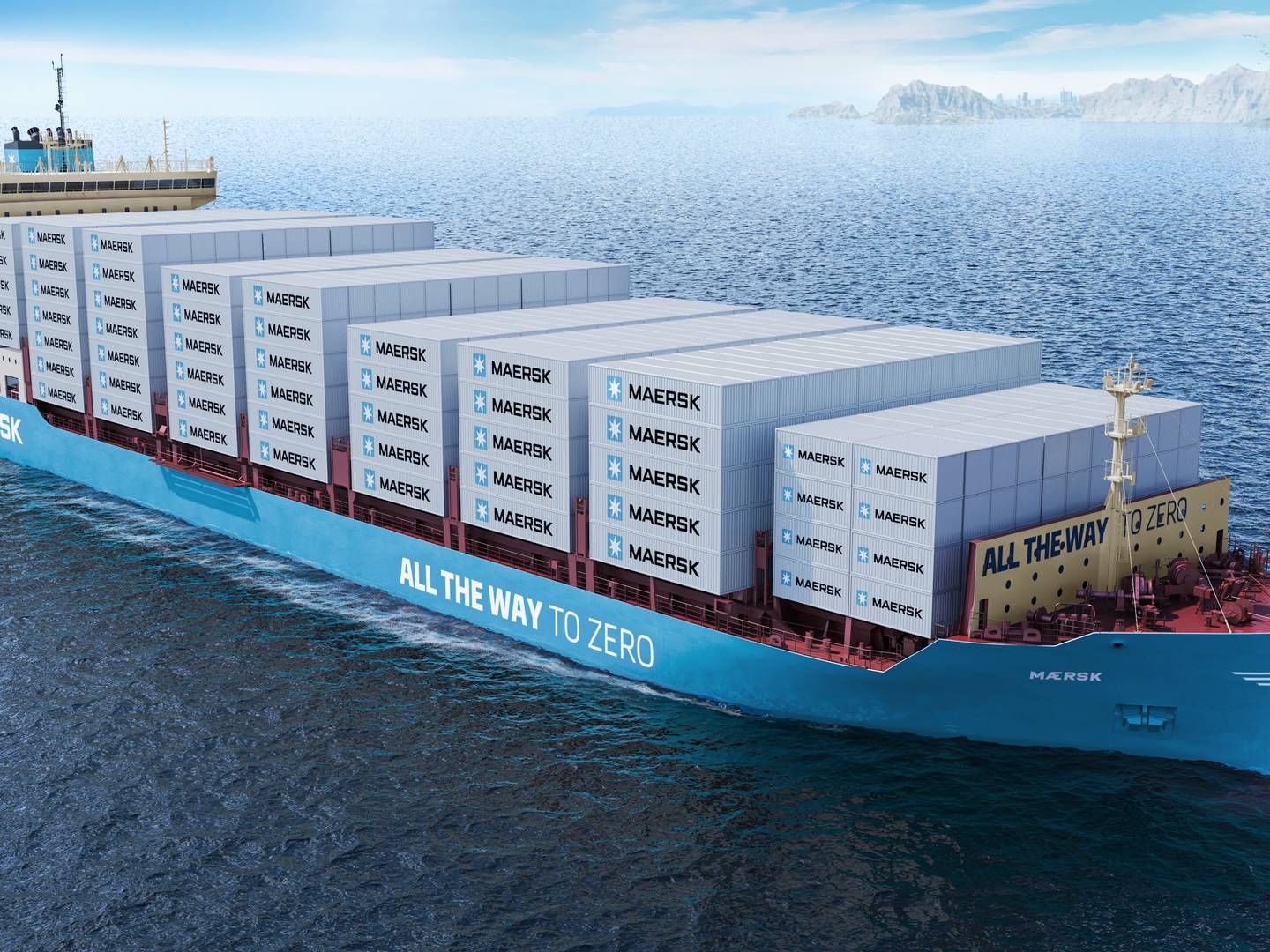 Maersk Solstice, the first ship to run on green methanol, is a small feeder ship. It is set to arrive in Copenhagen in September and will be named by the President of the European Commission, Ursula von der Leyen. | Photo: Pr-foto