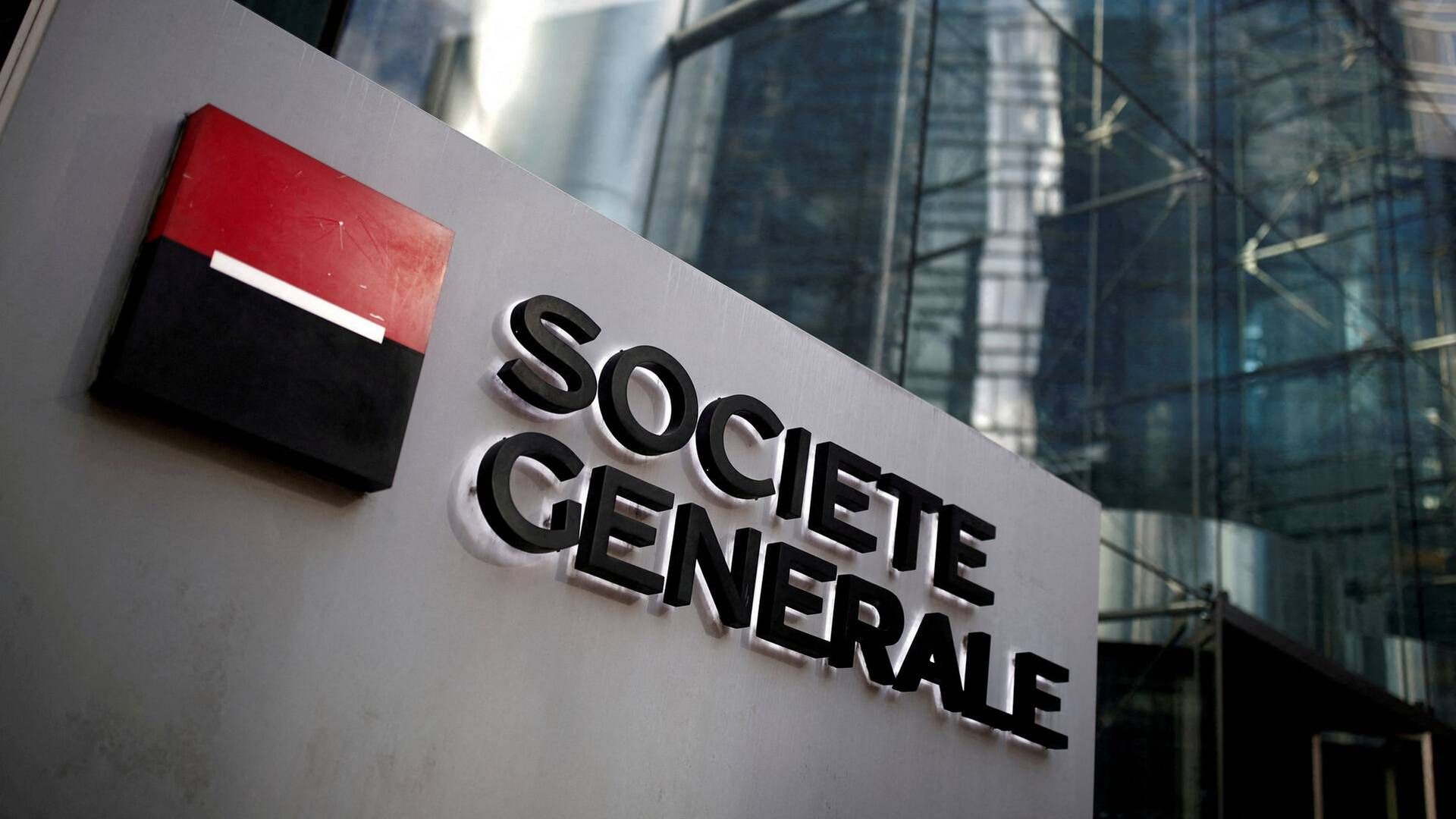 Société Générales fik et overskud på 900 mio. kr. i andet kvartal. | Foto: Benoit Tessier/Reuters/Ritzau Scanpix