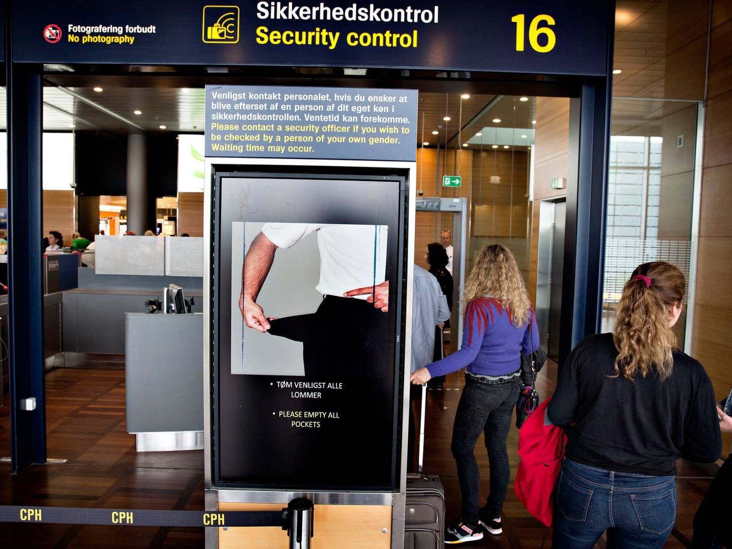 Særligt cybersikkerheden har man rettet sin opmærksomhed mod i Aalborg Lufthavn. | Foto: Martin Lehmann/Politiken/Ritzau Scanpix