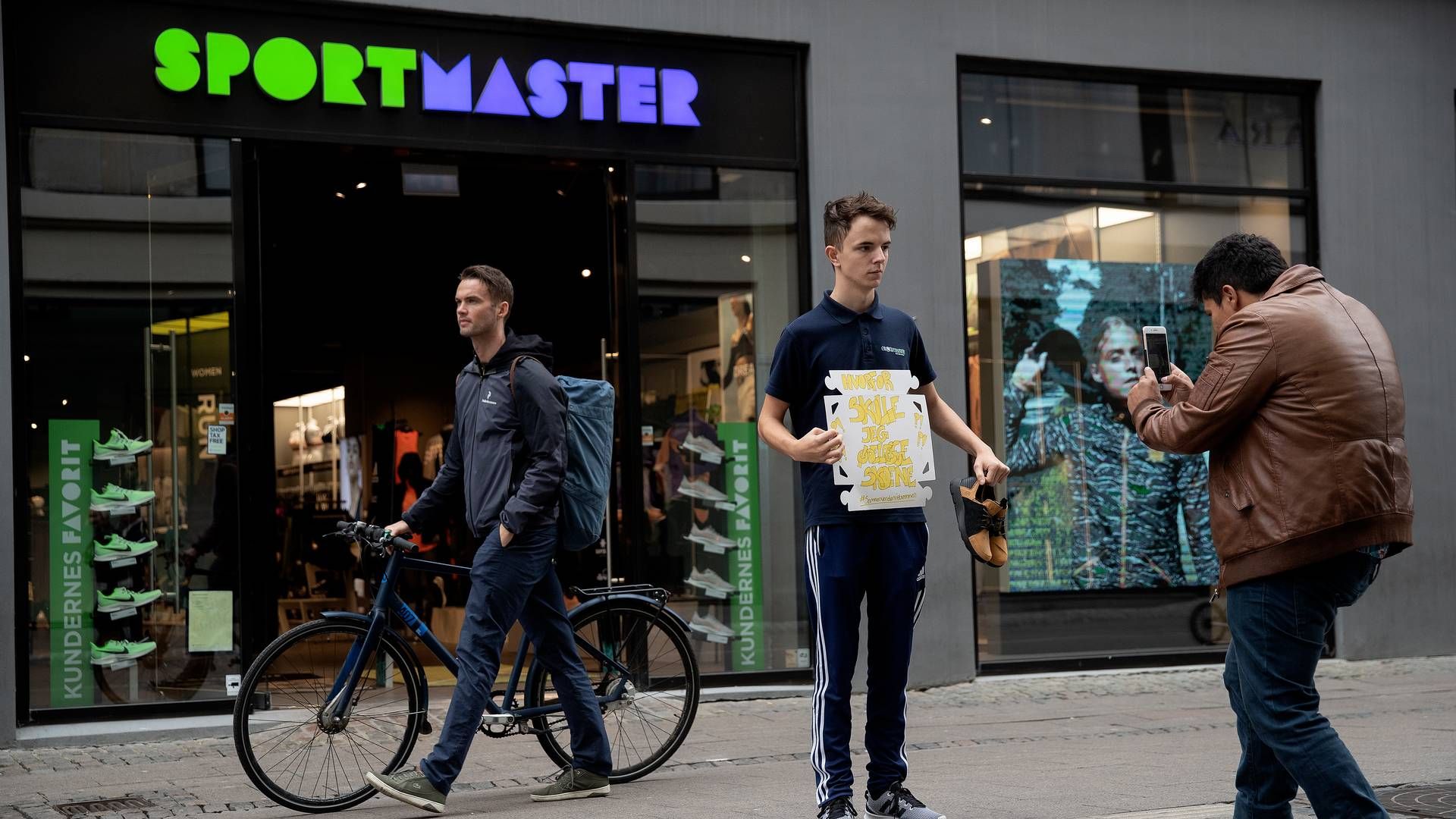 Sportmaster har i dag 46 butikker, efter kæden i det seneste år har lukket 29 butikker i storcentre, på gågader og andre steder i hele landet. | Foto: Peter Hove Olesen