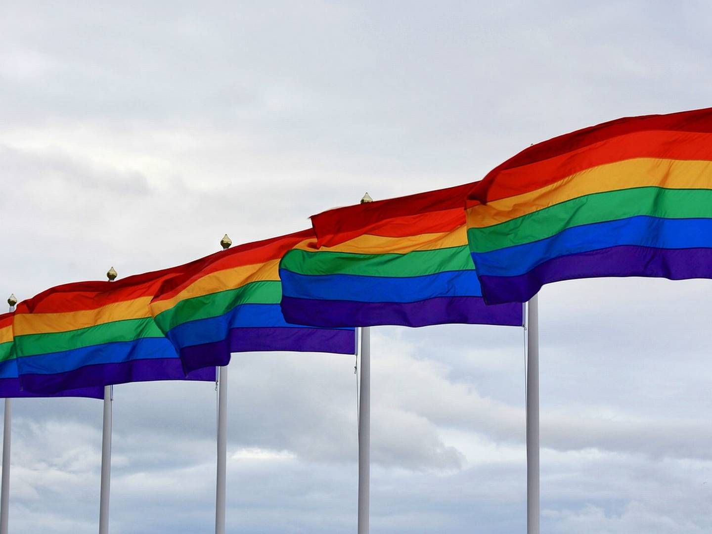 Symbole des Pride-Monats: Regenbogen-Fahnen. | Foto: pixabay
