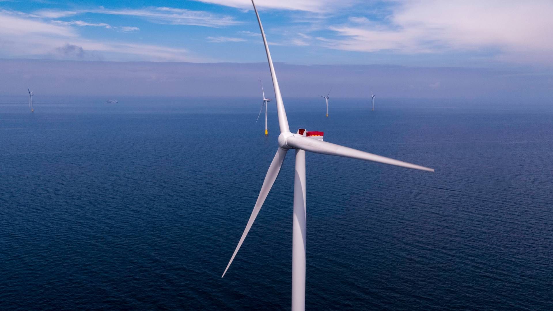 Vattenfall is the biggest player in the Danish offshore wind market. The Swedish company is behind several offshore wind farms, including Kriegers Flak, as seen in the picture. | Photo: Vattenfall