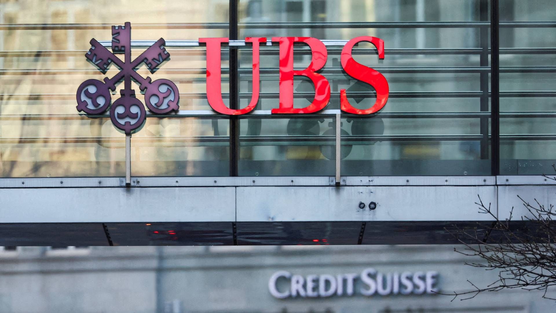 UBS har kjøpt opp Credit Suisse og leverer rekordresultat - vil si opp 3000 ansatte fremover. | Foto: Denis Balibouse