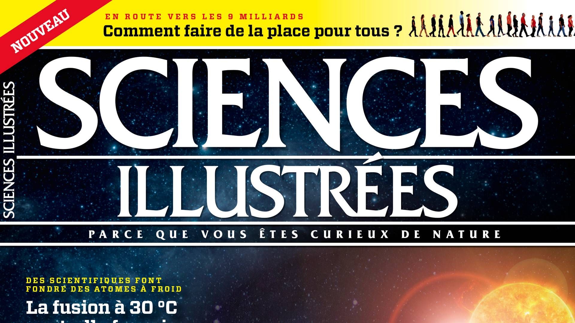 Sciences Illustrées er titlen på den fransksprogede version af Illustreret Videnskab, der vil blive distribueret fire gange årligt i Frankrig og i den fransktalende del af Belgien. | Foto: Pr / Bonnier Publications