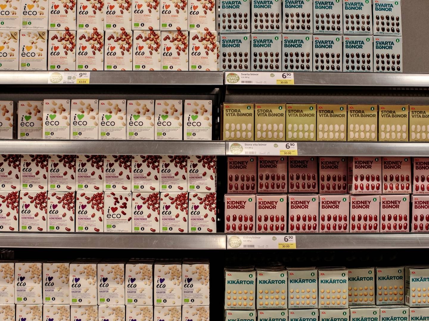 Der lader ikke til at være udsigt til billigere priser i de svenske dagligvarebutikker. | Foto: Miriam Dalsgaard