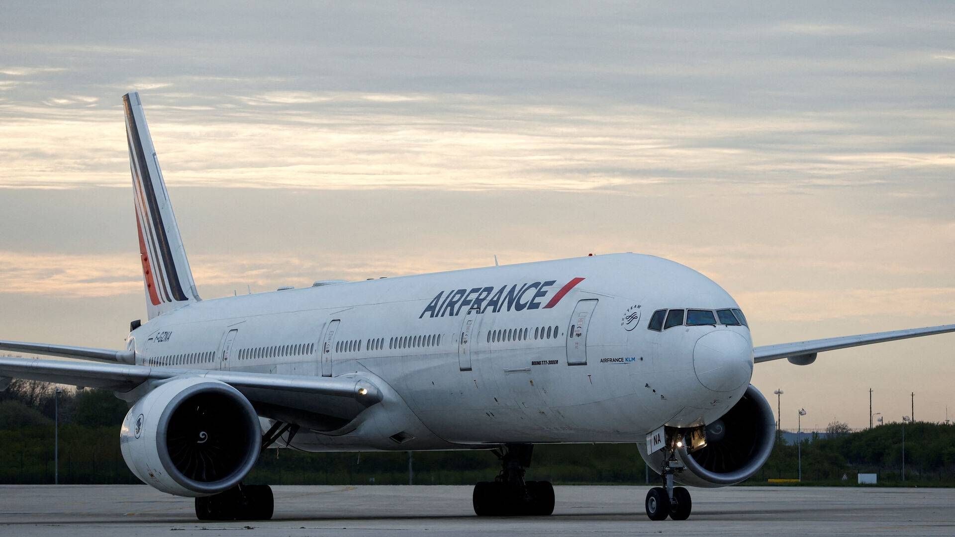 Air France er et af de flyselskaber, som bliver påvirket af det lukkede luftrum over Niger. | Foto: Stephanie Lecocq/Reuters/Ritzau Scanpix