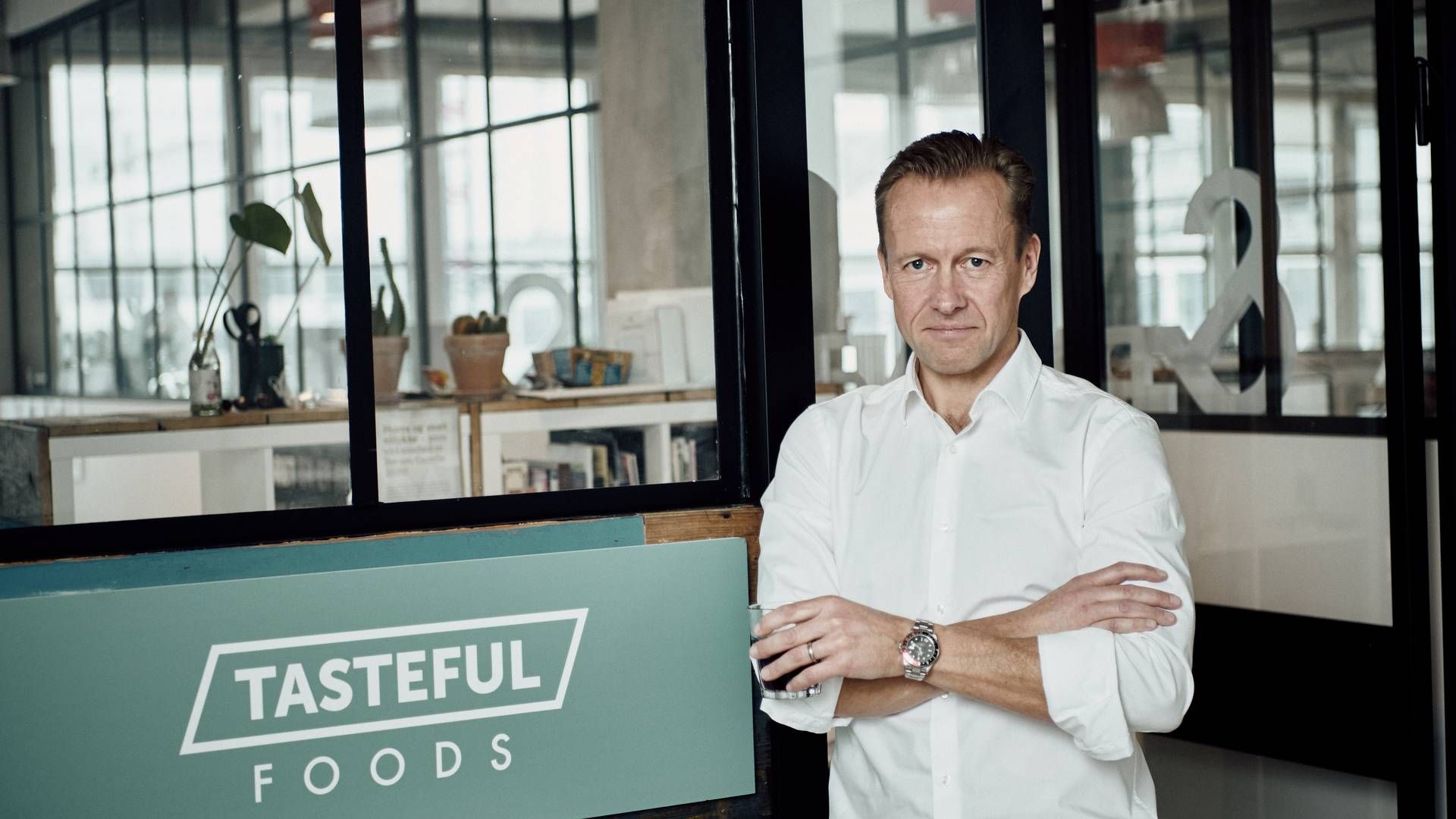 Adm. direktør Anders Peter Christensen fra færdigretselskabet Tasteful Foods har taget nye marketinggreb i brug for at sælge planteprodukter. | Foto: Tasteful Foods / Pr