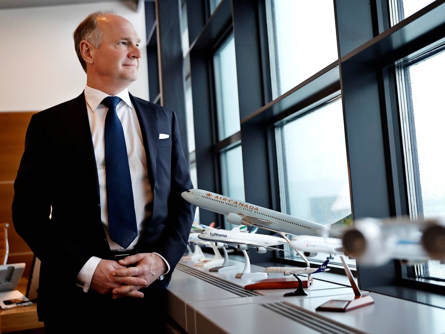 Thomas Woldbye stopper som adm. direktør i Københavns Lufthavn den 31. september i år. Herefter skal han være topchef i Heathrow Lufthavn. | Foto: Jens Dresling/Ritzau Scanpix