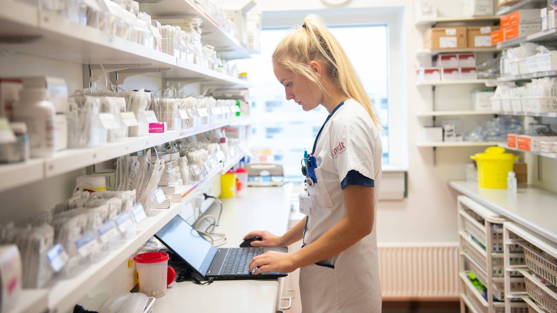 Life science-eksporten udgør i dag ## pct. af den samlede danske vareeksport, der krydser den danske landegrænse, viser nye tal. | Foto: Stine Rasmussen/Ritzau Scanpix